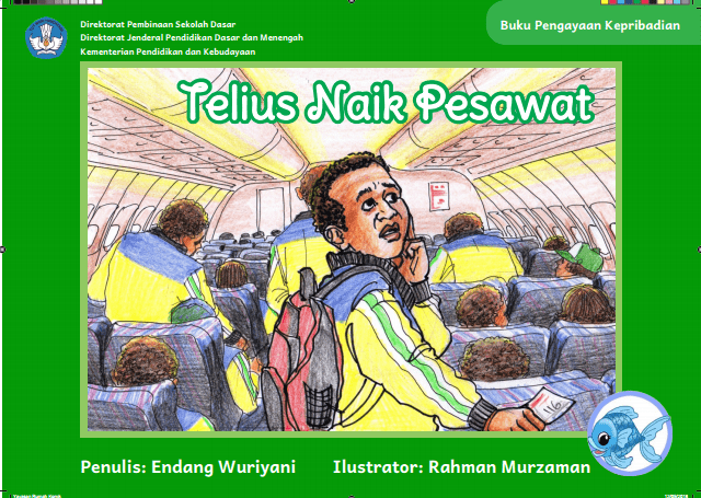 Cover Telius Naik Pesawat