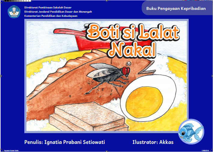 Cover Boti si Lalat Nakal