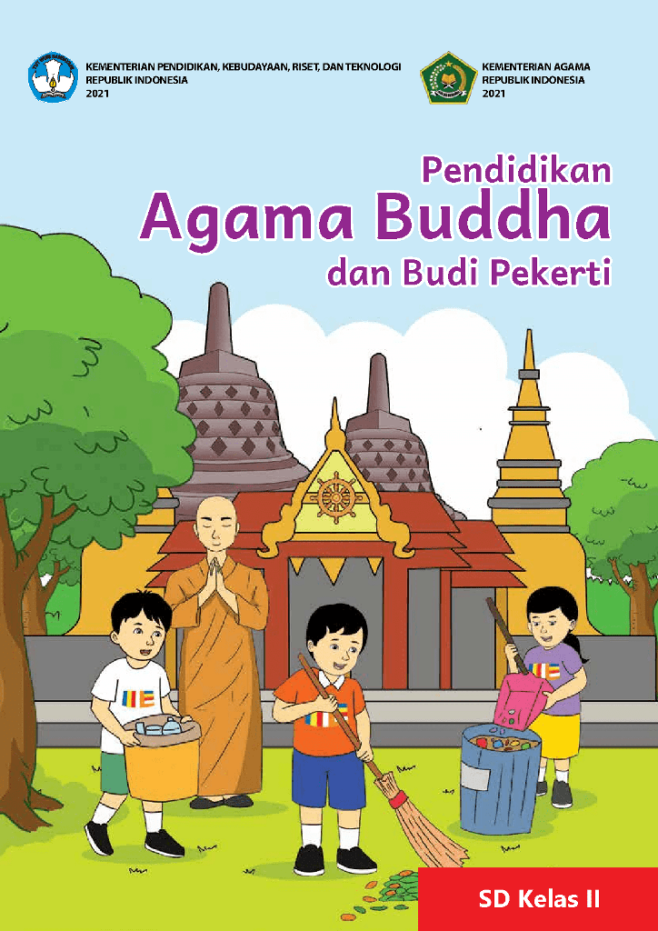 Cover Pendidikan Agama Buddha dan Budi Pekerti untuk SD Kelas II