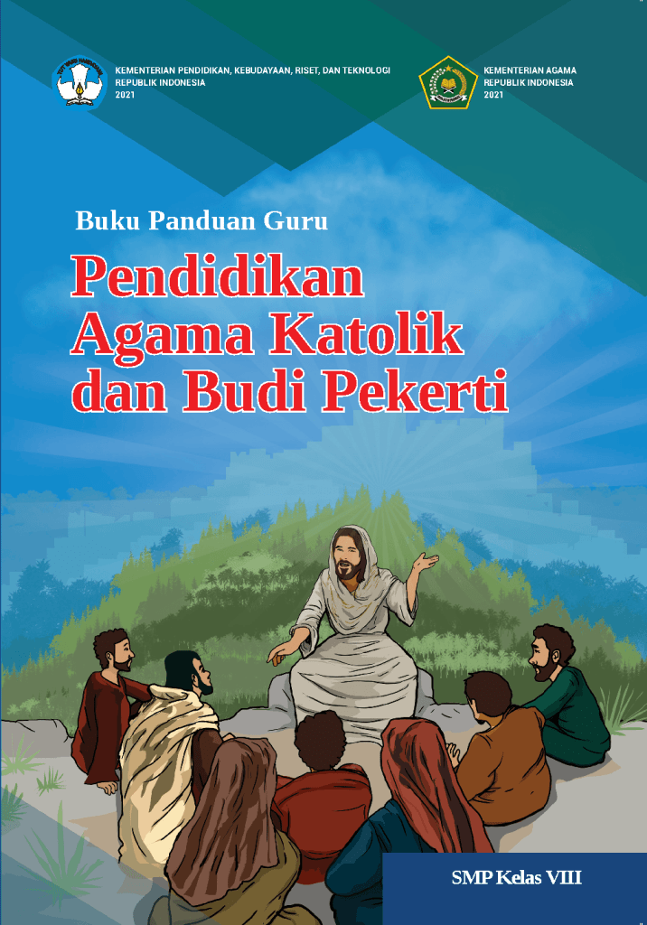 Cover Buku Panduan Guru Pendidikan Agama Katolik dan Budi Pekerti untuk SMP Kelas VIII