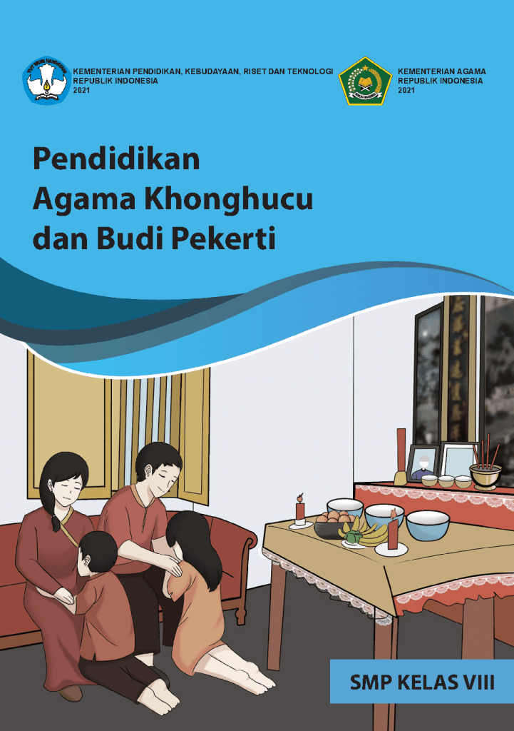 Cover Pendidikan Agama Khonghucu dan Budi Pekerti untuk SMP Kelas VIII