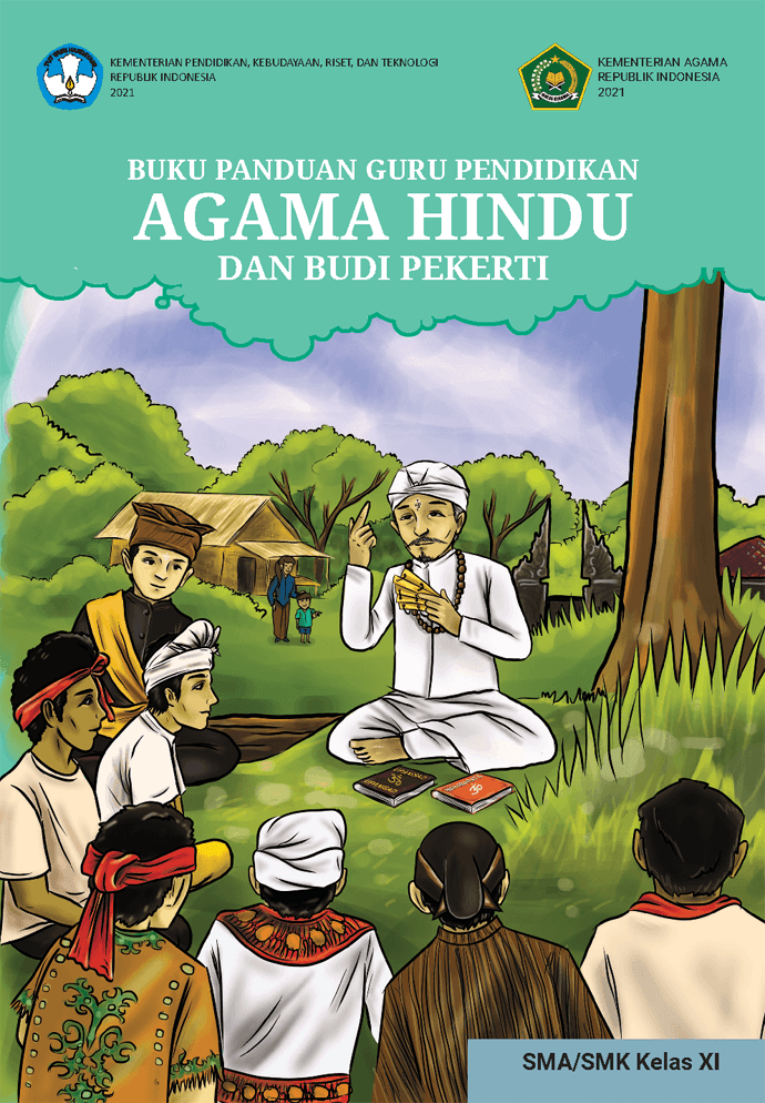 Cover Buku Panduan Guru Pendidikan Agama Hindu dan Budi Pekerti untuk SMA/SMK Kelas XI