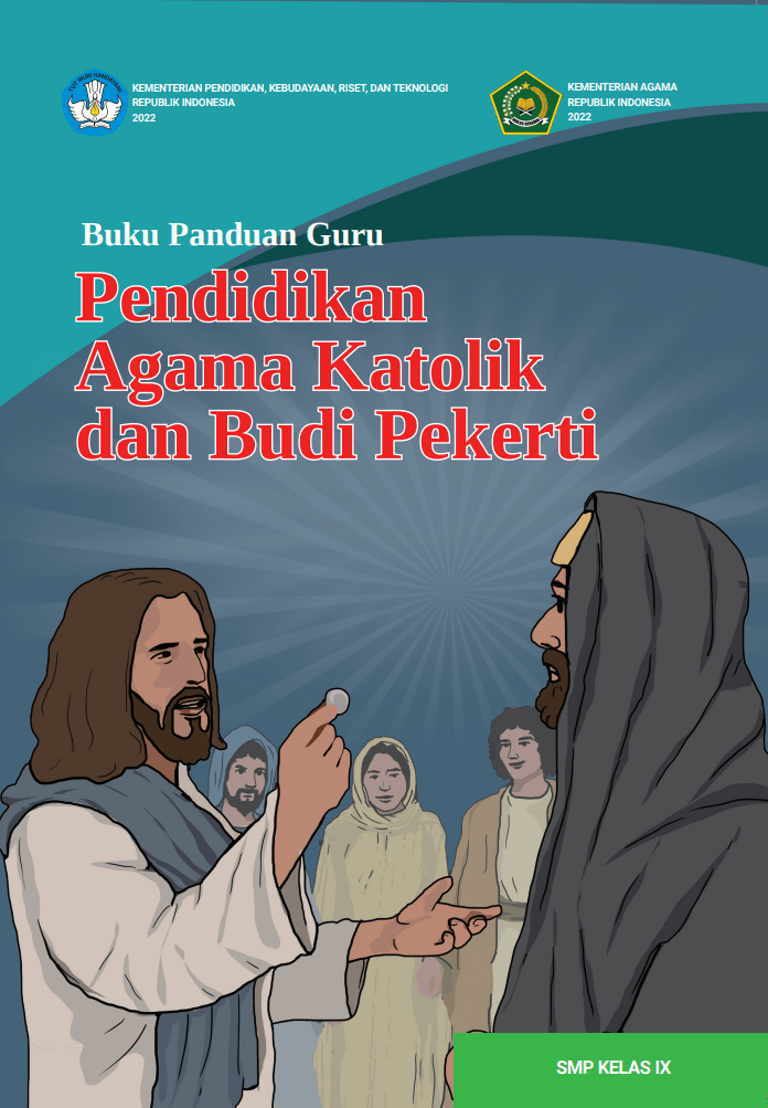 Cover Buku Panduan Guru Pendidikan Agama Katolik dan Budi Pekerti untuk SMP Kelas IX