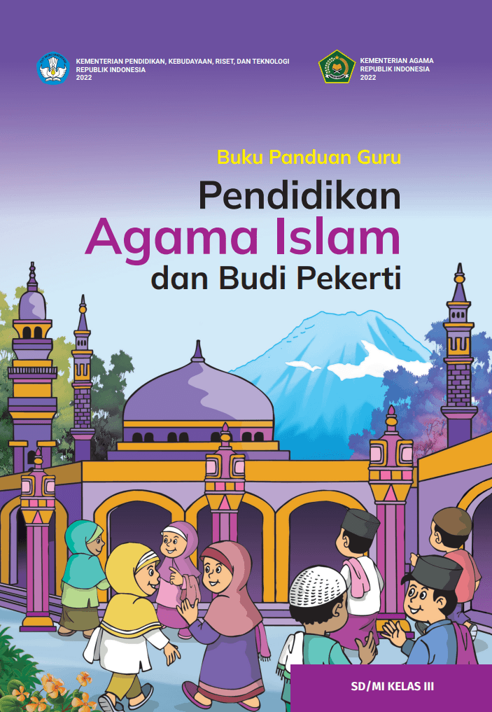 Cover Buku Panduan Guru Pendidikan Agama Islam dan Budi Pekerti untuk SD/MI Kelas III