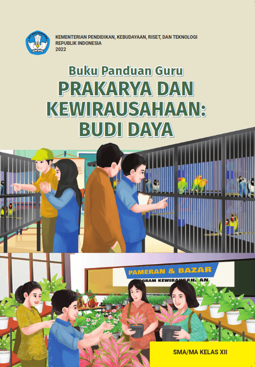 Cover Buku Panduan Guru Prakarya: Budi Daya untuk SMA/MA Kelas XII
