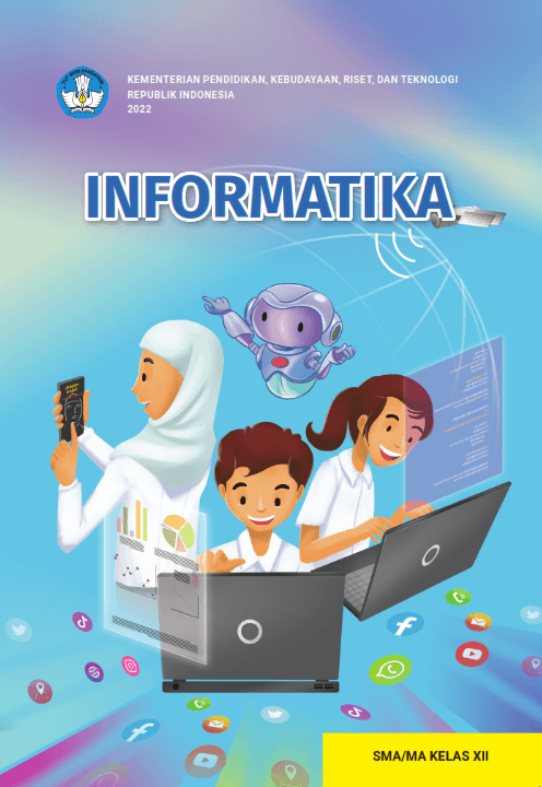 Cover Buku Audio Informatika untuk SMA/MA Kelas XII