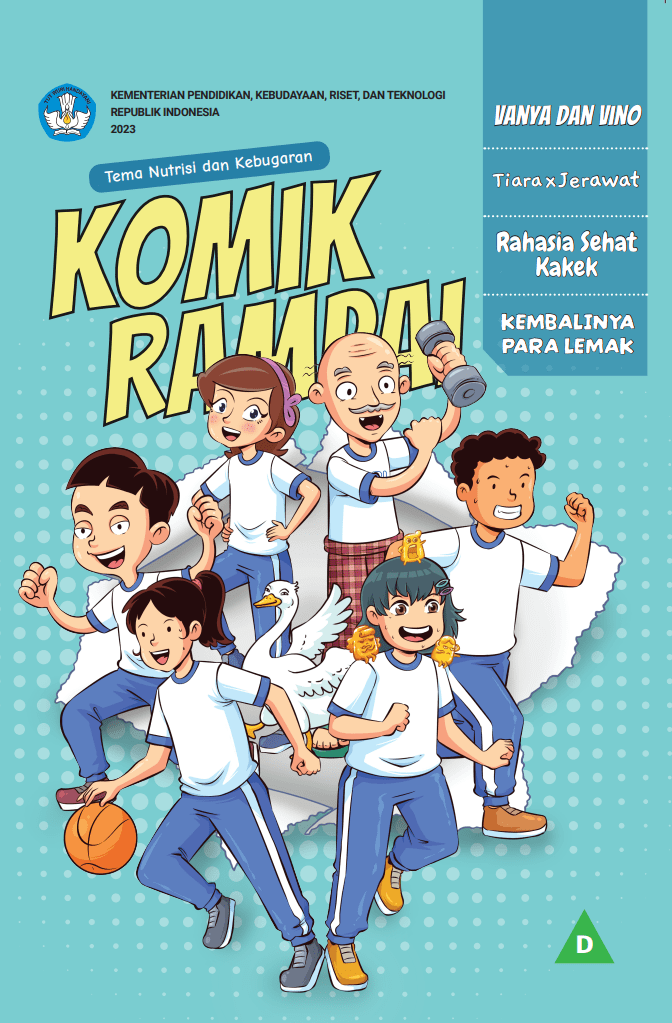Cover Komik Rampai: Vanya dan Vino, Tiara x Jerawat, Rahasia Sehat Kakek, Kembalinya Para Lemak