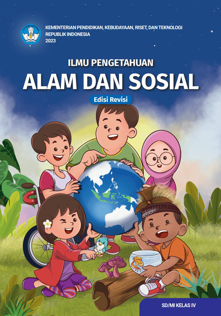 Cover Ilmu Pengetahuan Alam dan Sosial untuk SD/MI Kelas IV (Edisi Revisi)