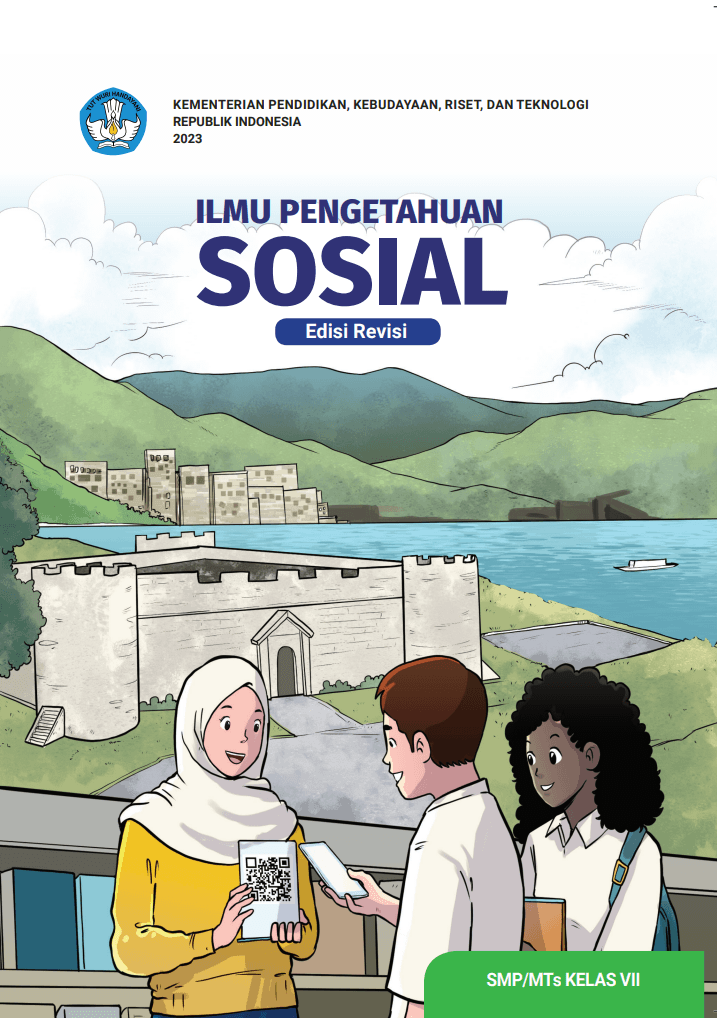 Cover Buku Audio Ilmu Pengetahuan Sosial untuk SMP/MTs Kelas VII (Edisi Revisi)