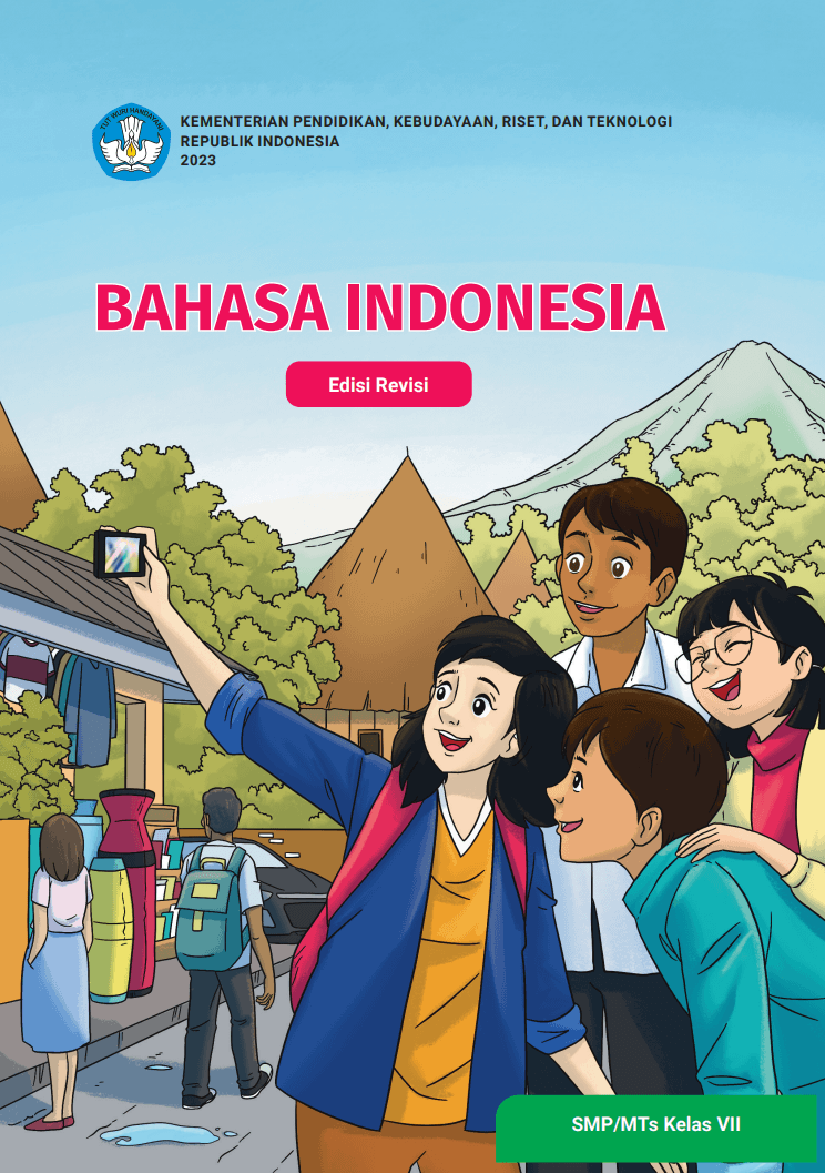 Cover Buku Audio Bahasa Indonesia: untuk SMP/MTS Kelas VII (Edisi Revisi)