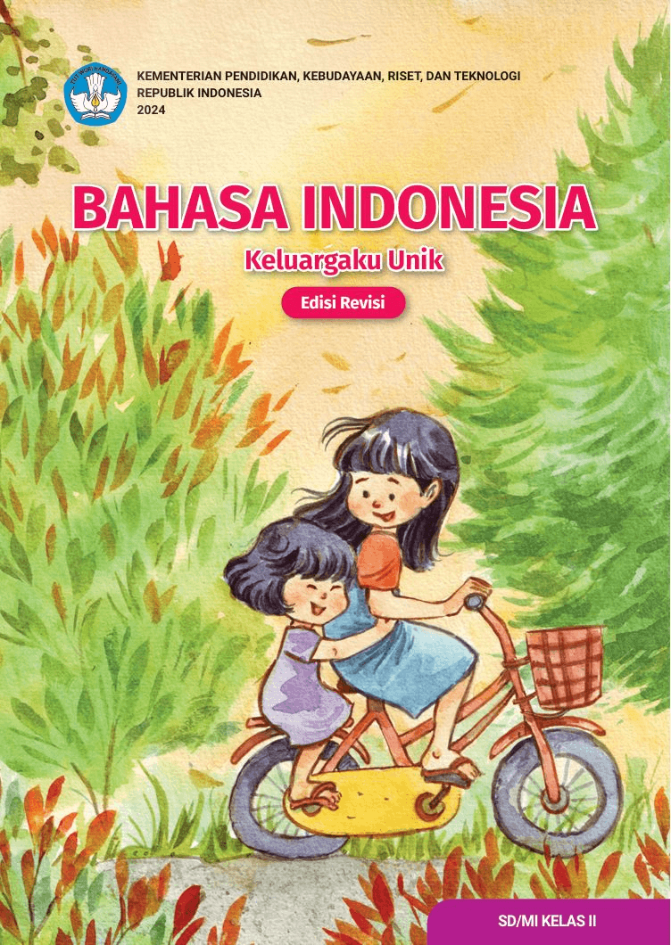 Cover Bahasa Indonesia Kurikulum Merdeka Kelas 2 SD