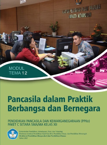 Cover Modul 12a - PPKn | Paket C