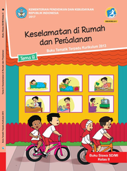 Cover Kelas II tema 8 Keselamatan Di Rumah Dan di Perjalanan