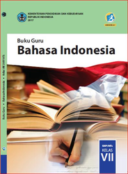 Cover Buku Guru Bahasa Indonesia Kelas VII