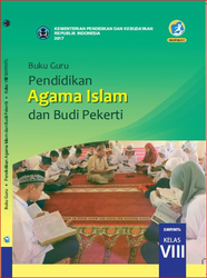Cover Buku Guru Pendidikan agama Islam Dan Budi Pekerti Kelas VIII