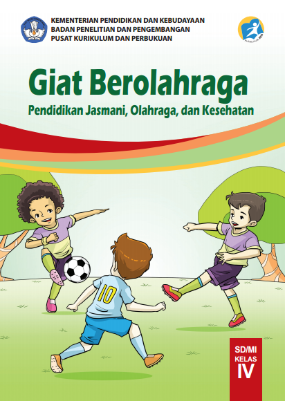 Cover Buku Interaktif PJOK Kelas IV