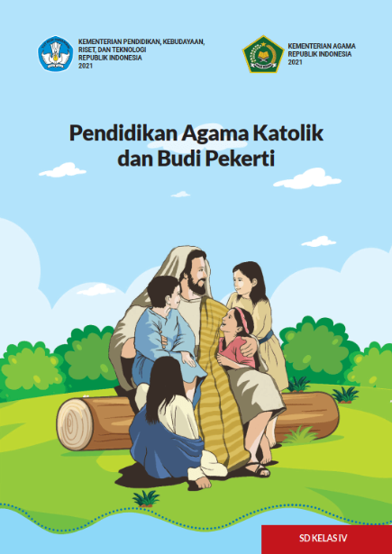 Cover Pendidikan Agama Katolik dan Budi Pekerti untuk SD Kelas IV