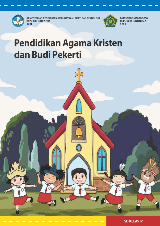 Cover Pendidikan Agama Kristen dan Budi Pekerti untuk SD Kelas IV