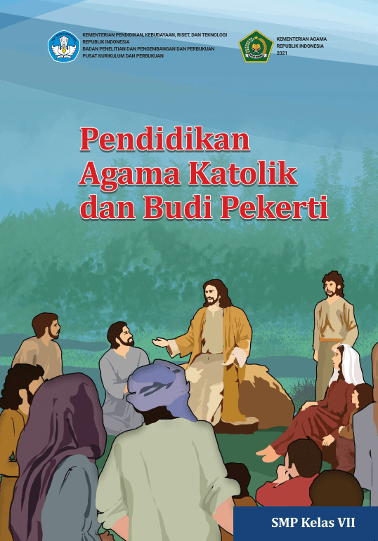 Cover Pendidikan Agama Katolik dan Budi Pekerti untuk SMP Kelas VII