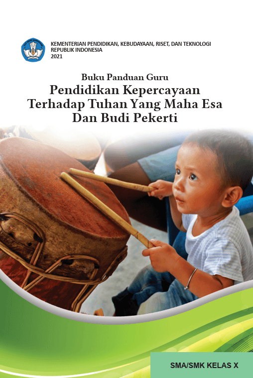 Cover Buku Panduan Guru Pendidikan Kepercayaan Terhadap Tuhan Yang Maha Esa dan Budi Pekerti untuk SMA/SMK Kelas X