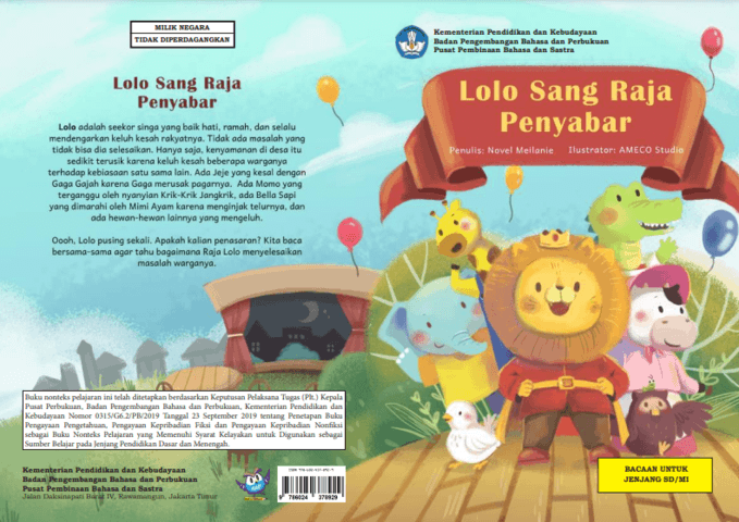 Cover Lolo Sang Raja Penyabar