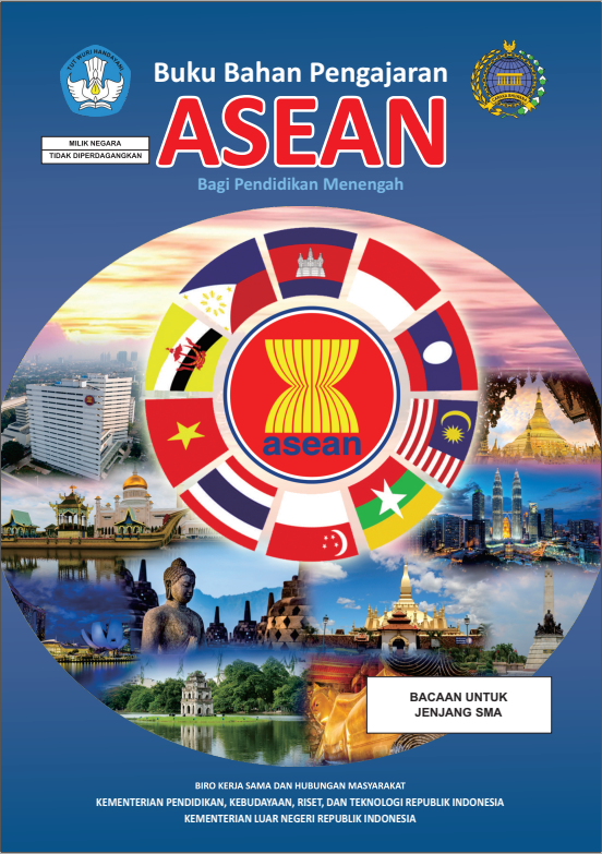 Cover Buku Bahan Pengajaran ASEAN Bagi Pendidikan Menengah