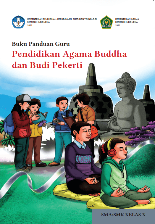 Cover Buku Panduan Guru Pendidikan Agama Buddha dan Budi Pekerti untuk SMA/SMK Kelas X