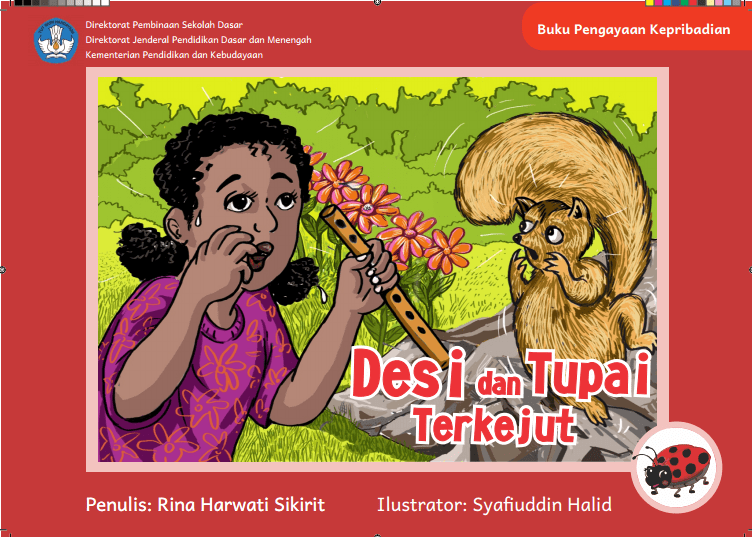 Cover Desi dan Tupai Terkejut